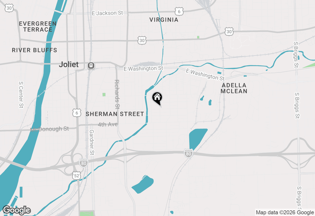 Map of 511 E 3rd Avenue, Joliet, IL 60433
