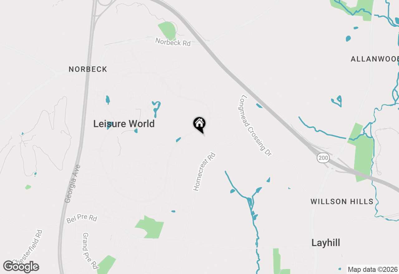 Map of 15011 Candover Court #280-D, Silver Spring, MD 20906