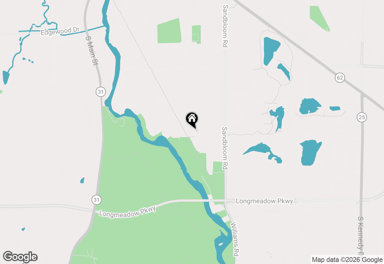 Map of 1580 Riverwood Drive, Algonquin, IL 60102