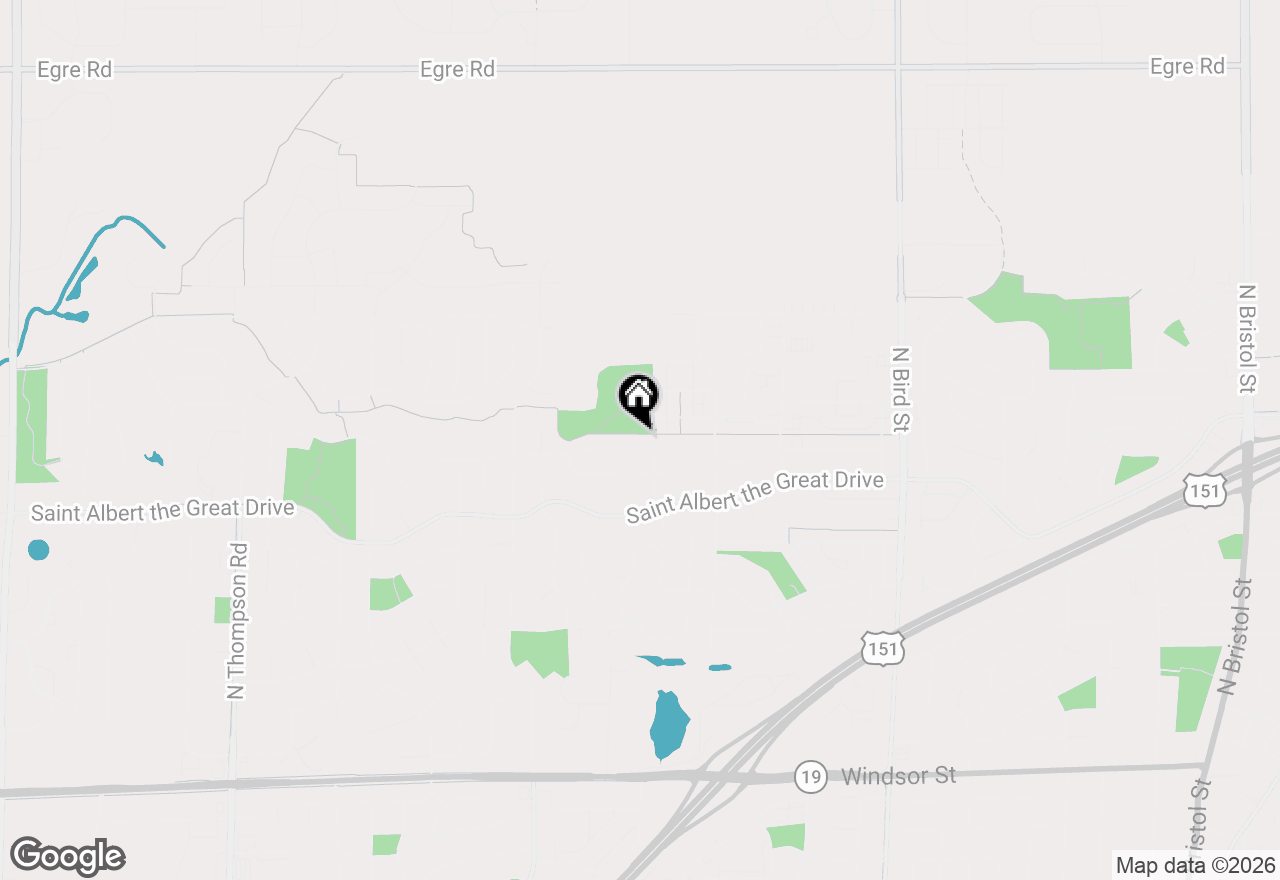 Map of 1426 Chadsworth Drive, Sun Prairie, WI 53590