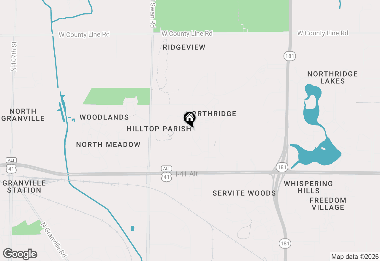 Map of 9043 N 86th St, Milwaukee, WI 53224