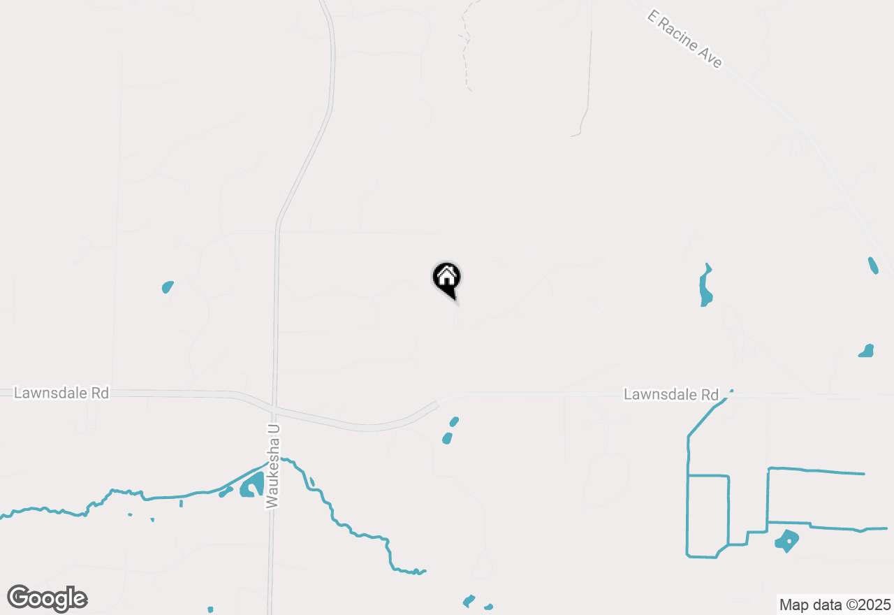 Map of 4495 S Valley Ln, New Berlin, WI 53146