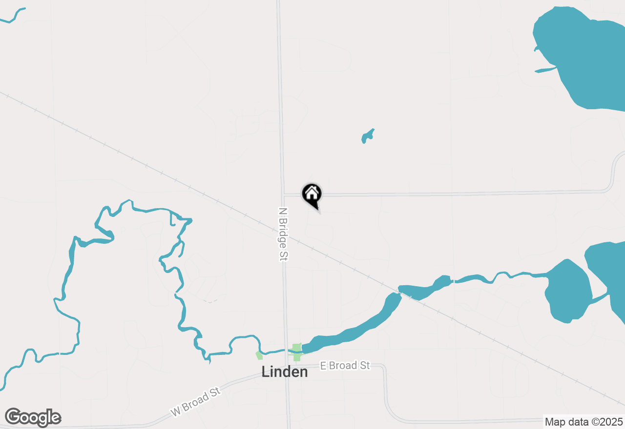 Map of 110 Kathy Circle, Linden, MI 48451