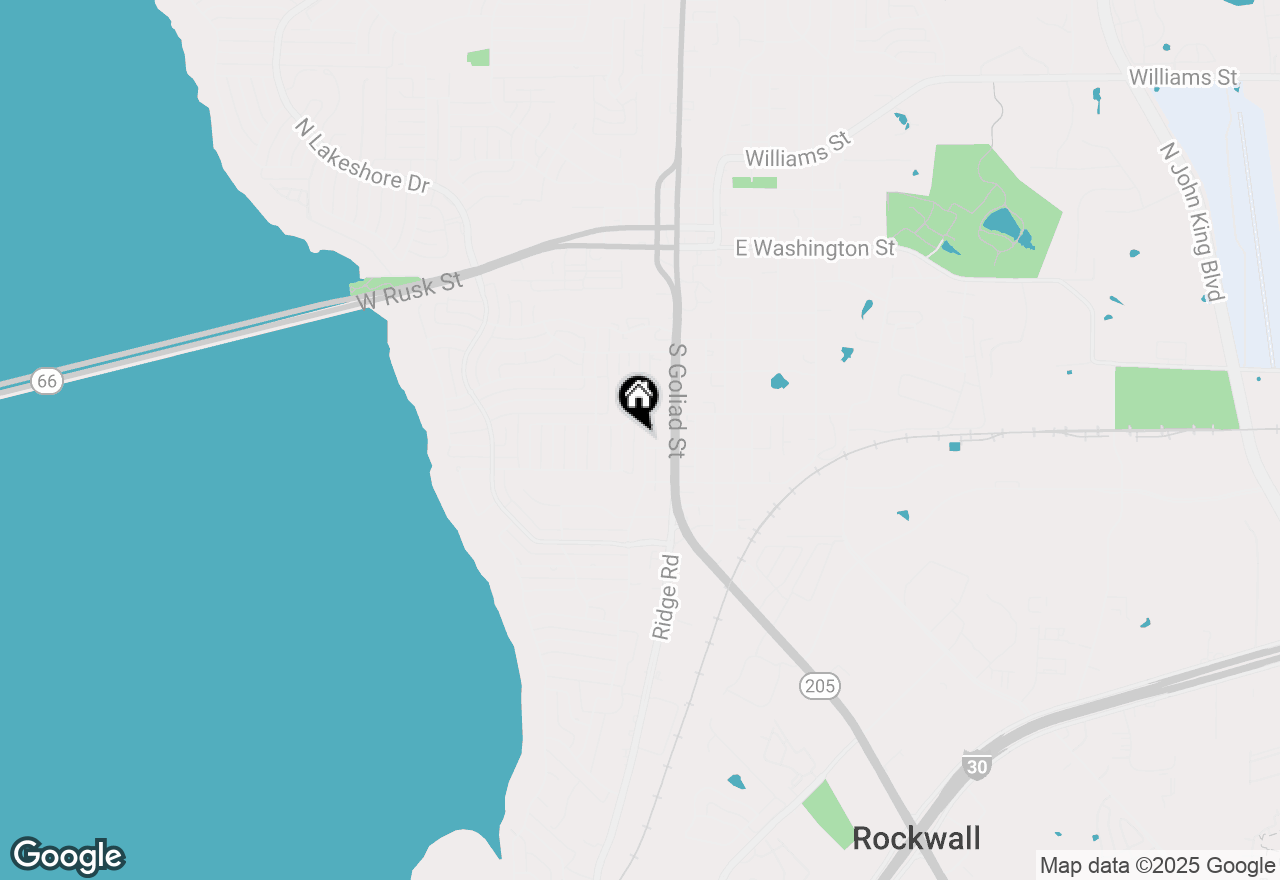 Map of 706 S Alamo Road, Rockwall, TX 75087