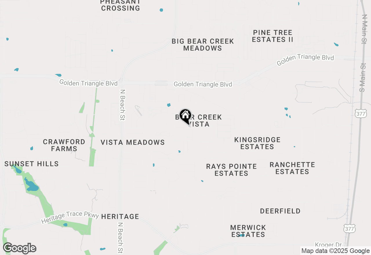Map of 4853 Purlieu Drive, Fort Worth, TX 76244