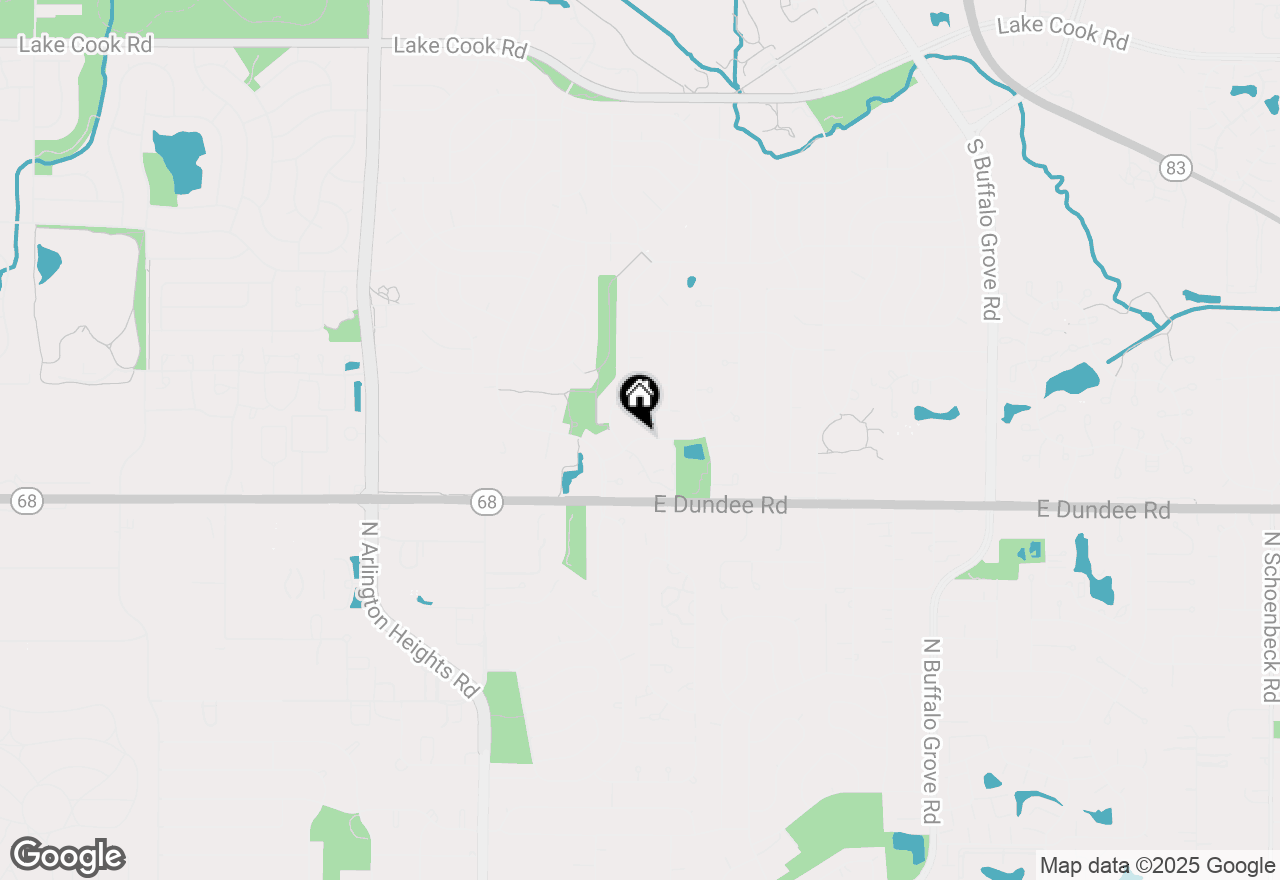 Map of 656 Hapsfield Lane #3D1, Buffalo Grove, IL 60089