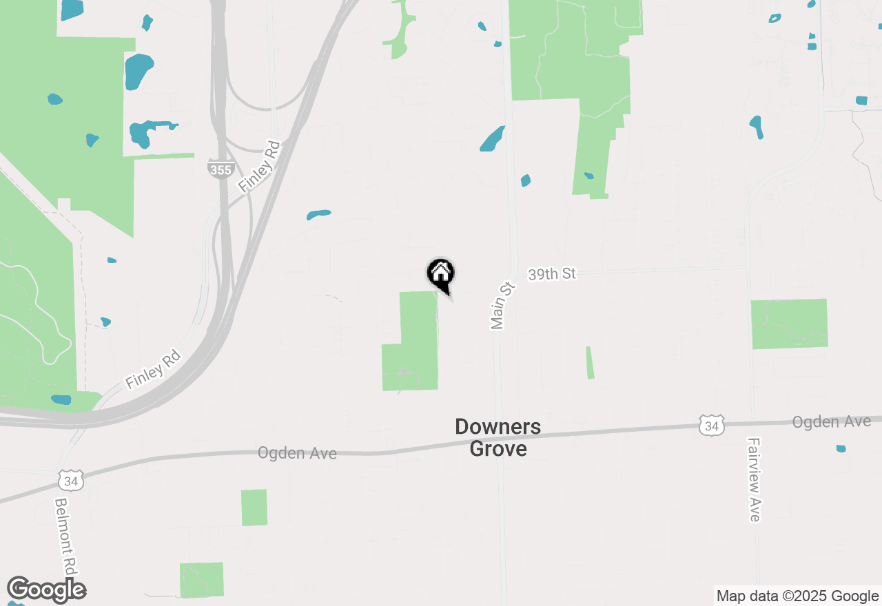 Map of 3913 Saratoga Avenue #G-306, Downers Grove, IL 60515