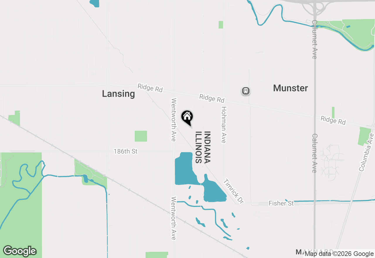 Map of 18433 Lange Street, Lansing, IL 60438