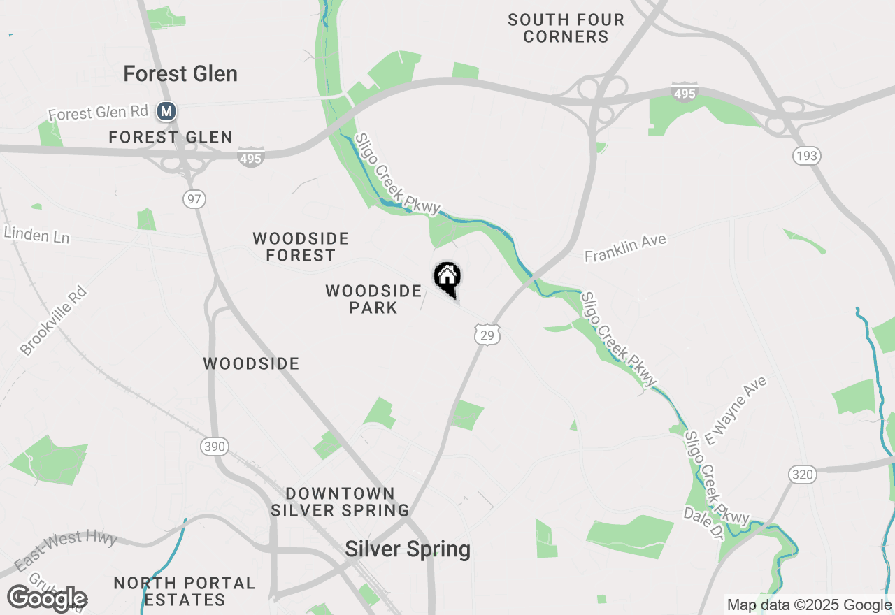 Map of 1102 Dale Drive, Silver Spring, MD 20910