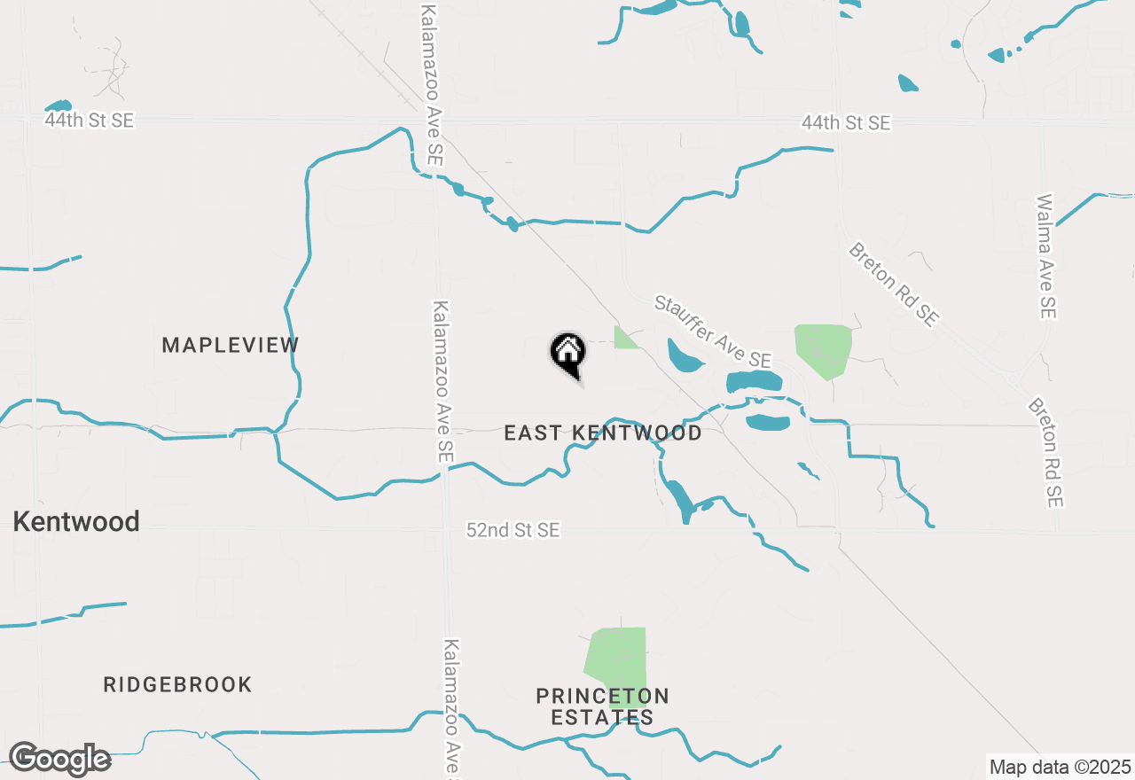 Map of 1825 Andrew Street Se, Kentwood, MI 49508