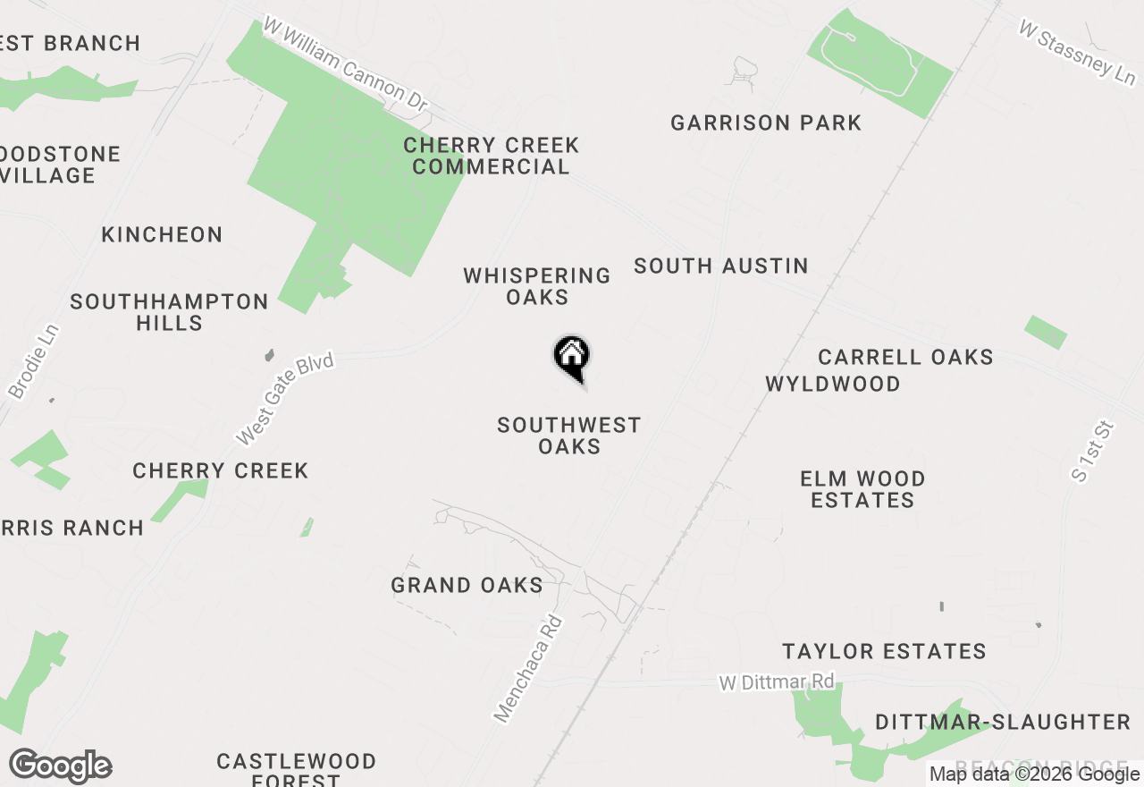 Map of 2214 Lear Ln, Austin, TX 78745