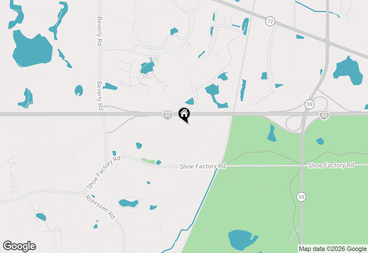 Map of 5285 Shotkoski Drive, Hoffman Estates, IL 60192