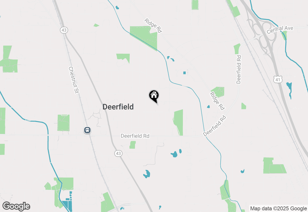 Map of 1025 Oxford Road, Deerfield, IL 60015