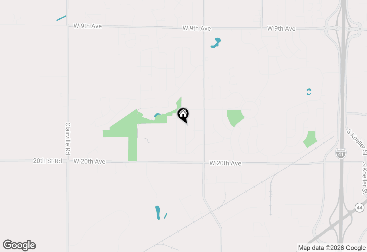 Map of 1677 Bernheim St, Oshkosh, WI 54904