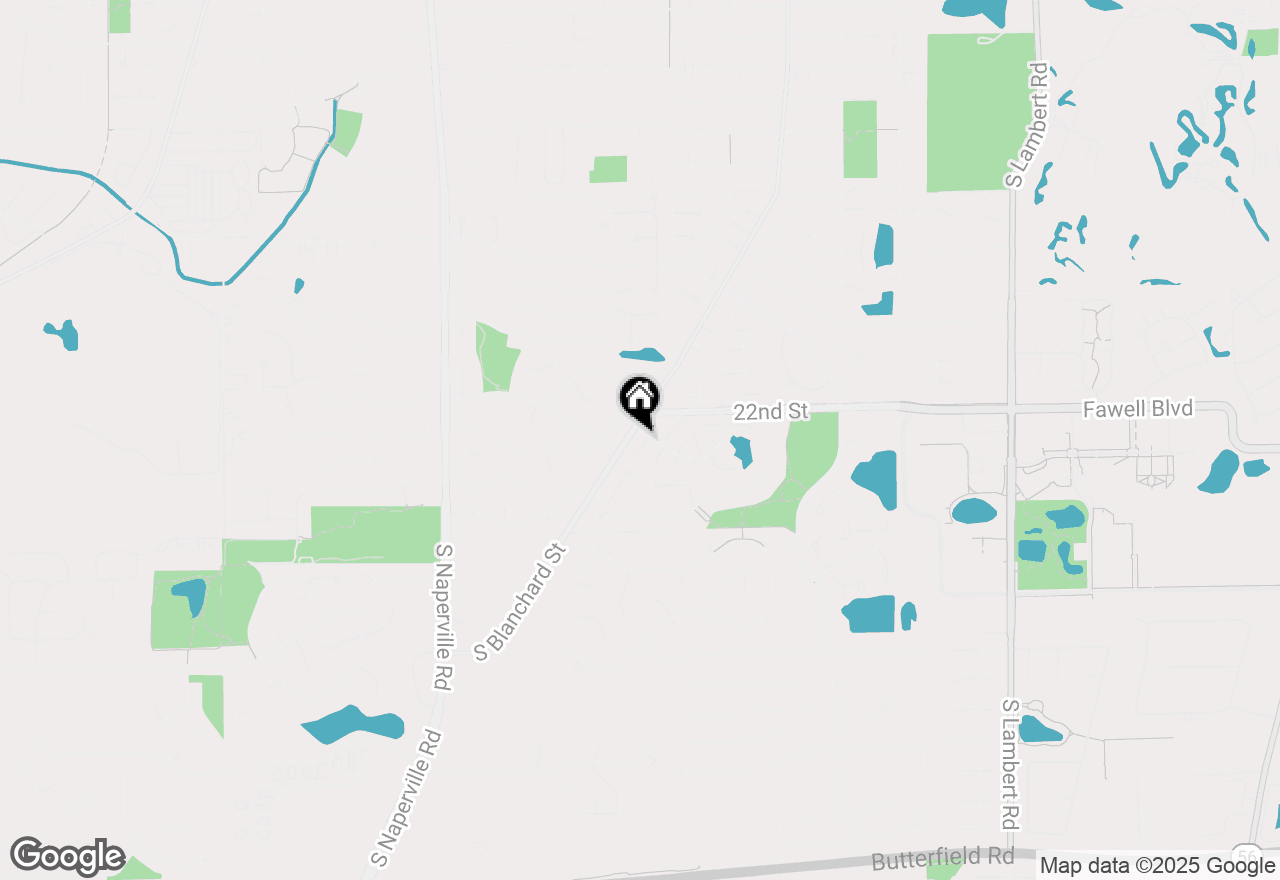 Map of 1668 Williamsburg Court #A, Wheaton, IL 60189