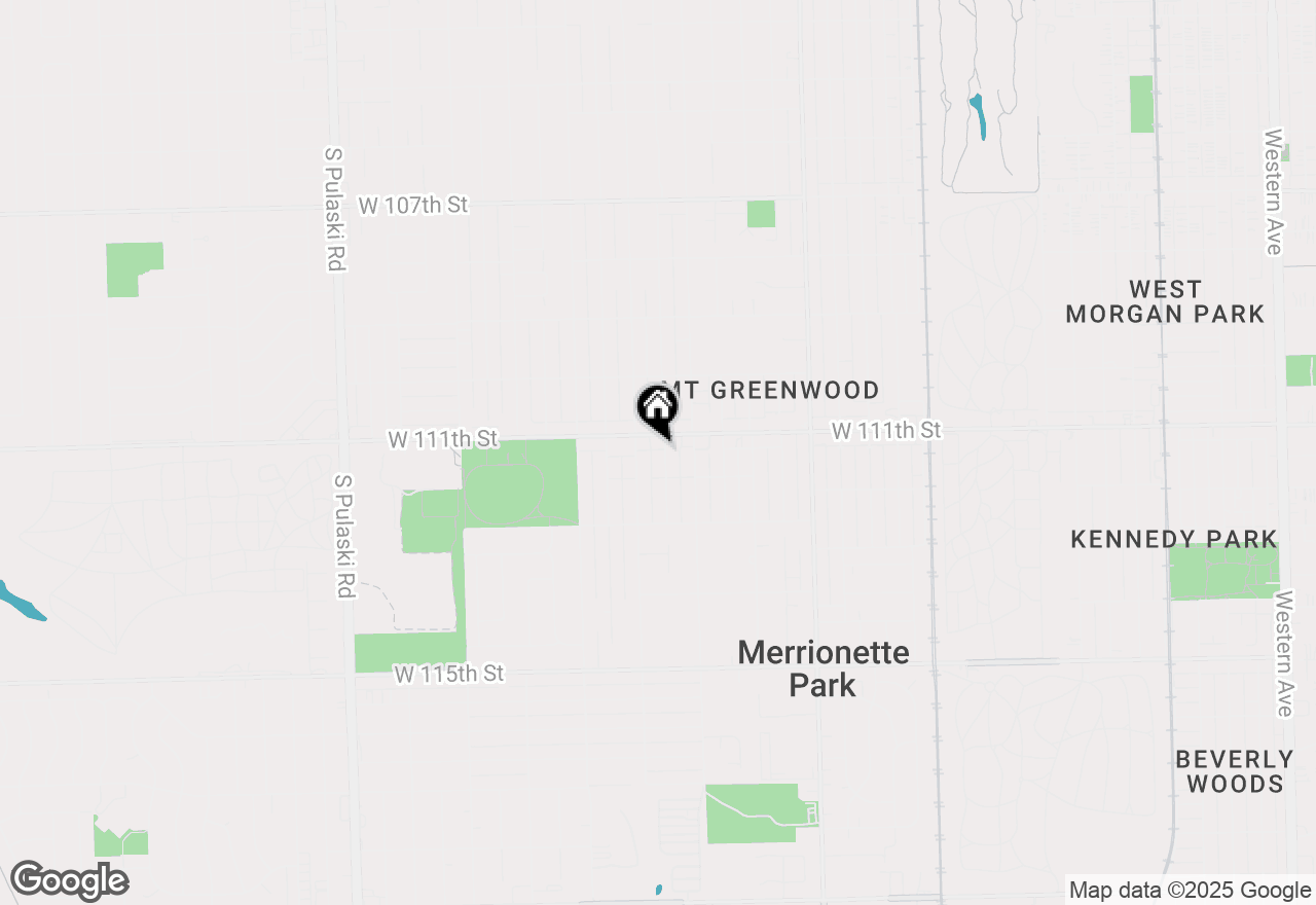 Map of 11114 S Trumbull Avenue, Chicago, IL 60655