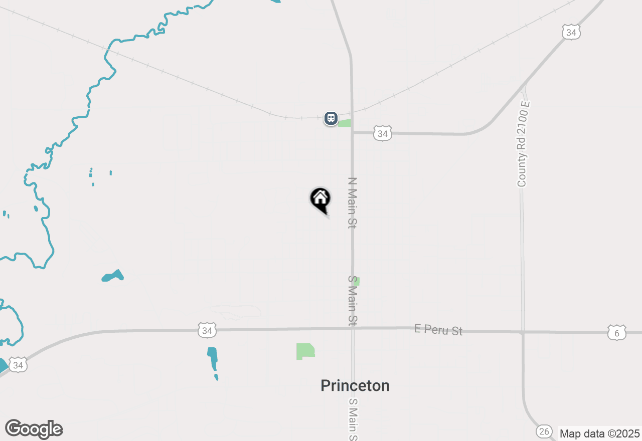 Map of 324 N 1st Street, Princeton, IL 61356