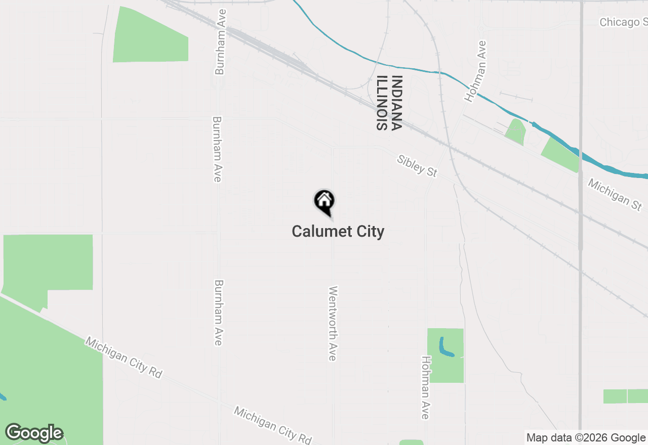 Map of 213 153rd Place, Calumet City, IL 60409