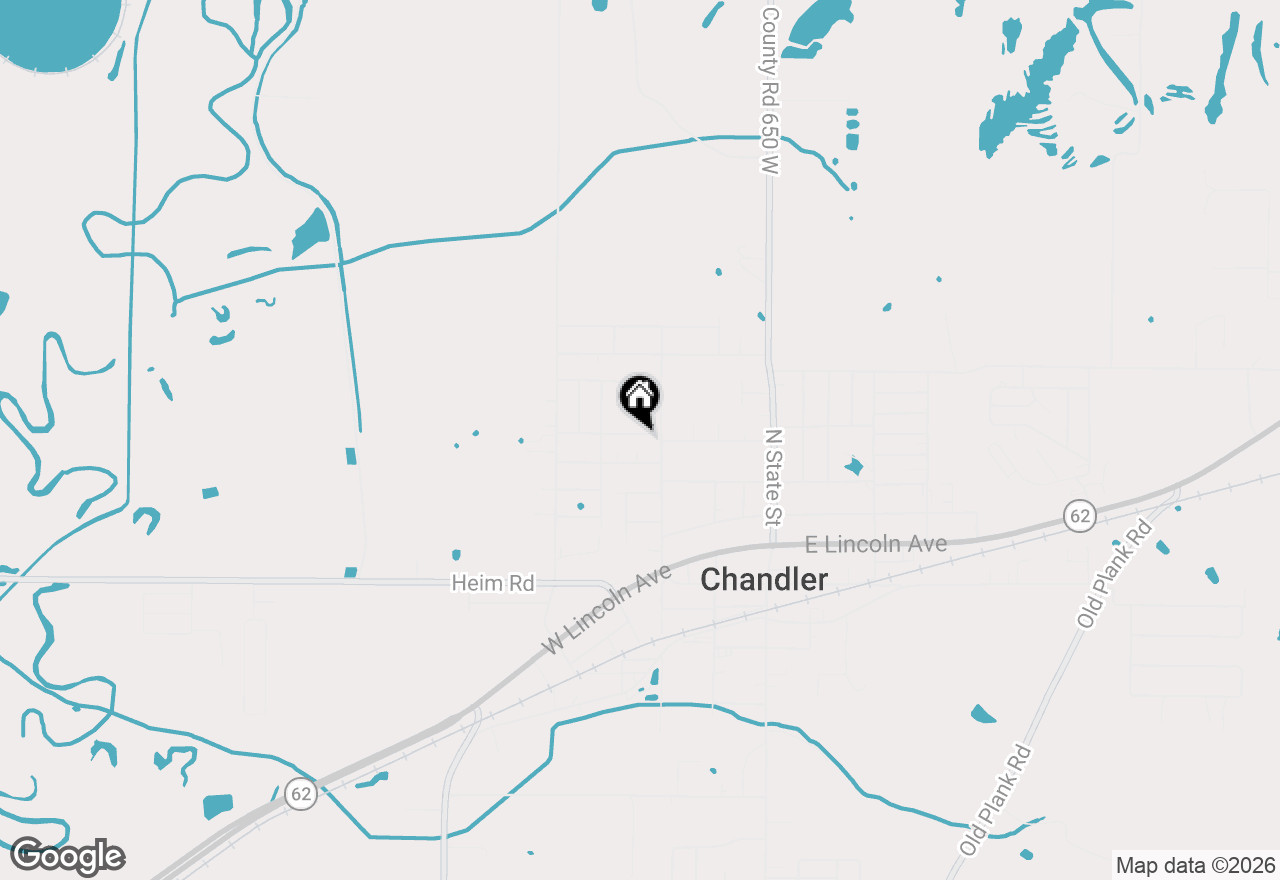 Map of 318 W Jefferson Avenue, Chandler, IN 47610