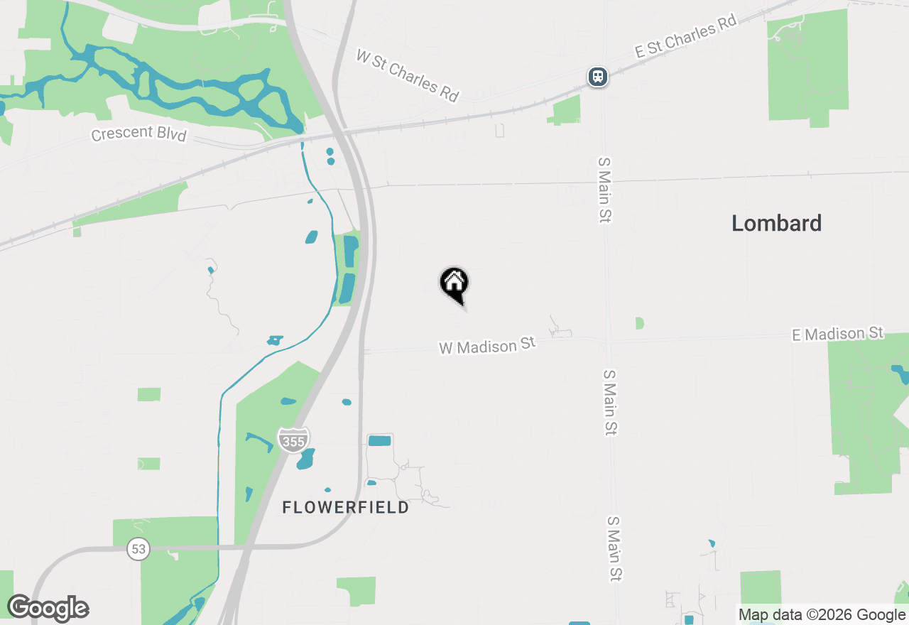 Map of 554 S Edson Avenue, Lombard, IL 60148