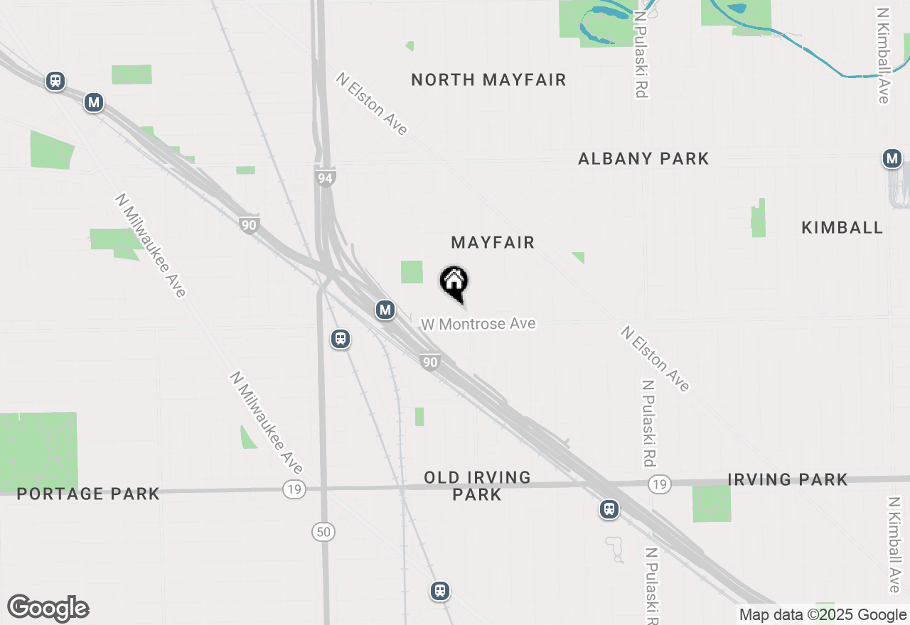 Map of 4415 N Kenneth Avenue, Chicago, IL 60630