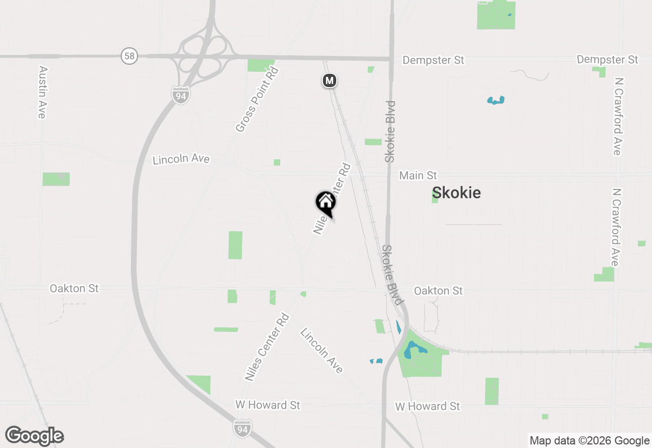 Map of 8225 N Niles Center Road #309, Skokie, IL 60077