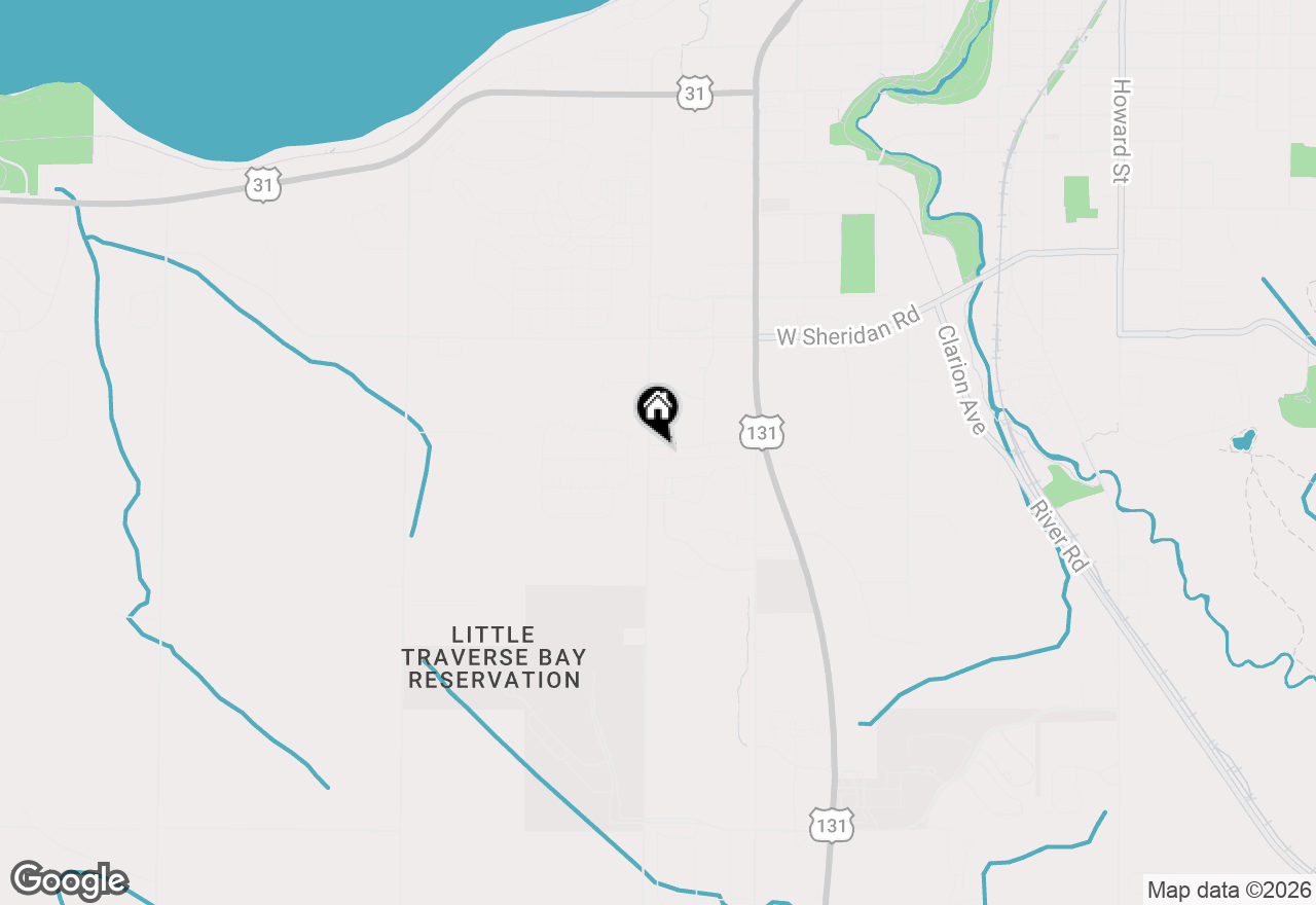 Map of 835 Hayner Drive #C, Petoskey, MI 49770