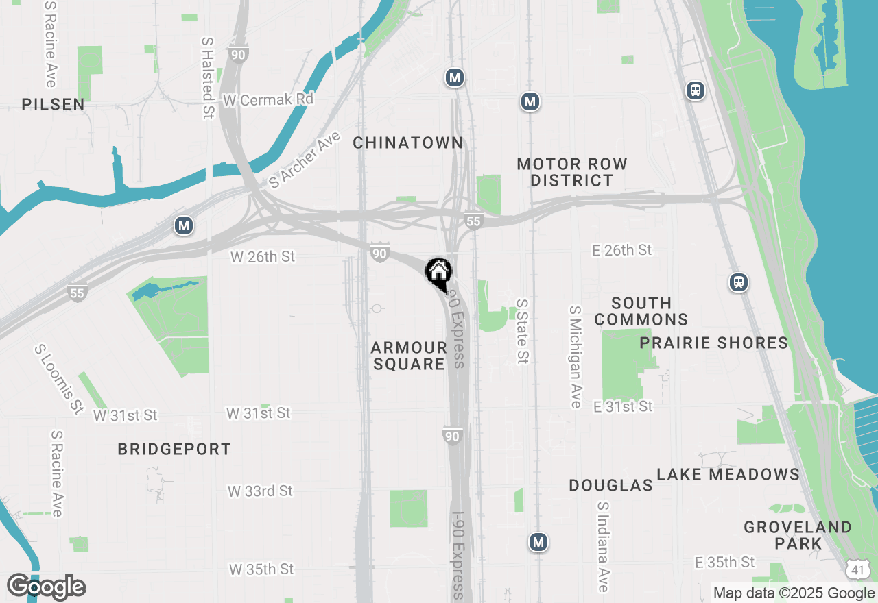 Map of 2734 S Wentworth Avenue #CU-B, Chicago, IL 60616