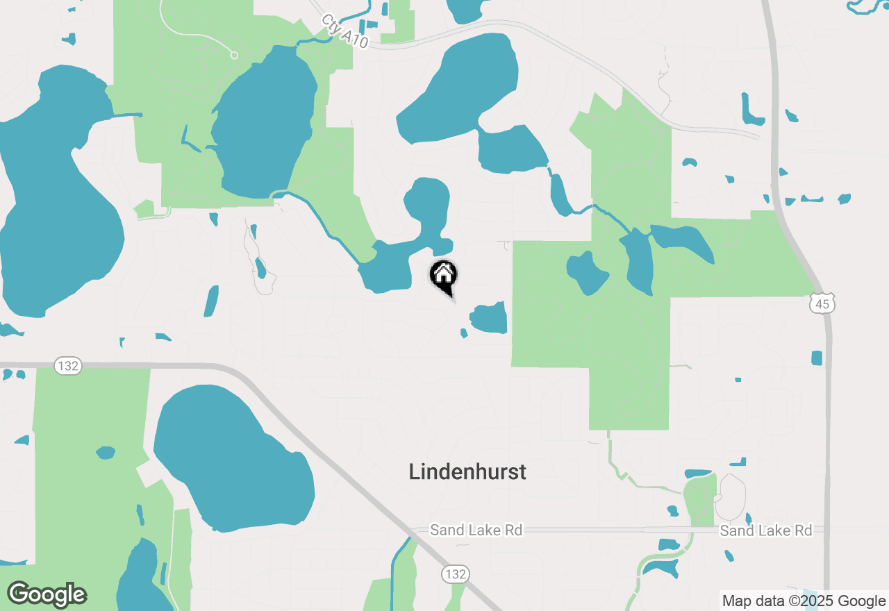 Map of 2206 Sprucewood Lane, Lindenhurst, IL 60046