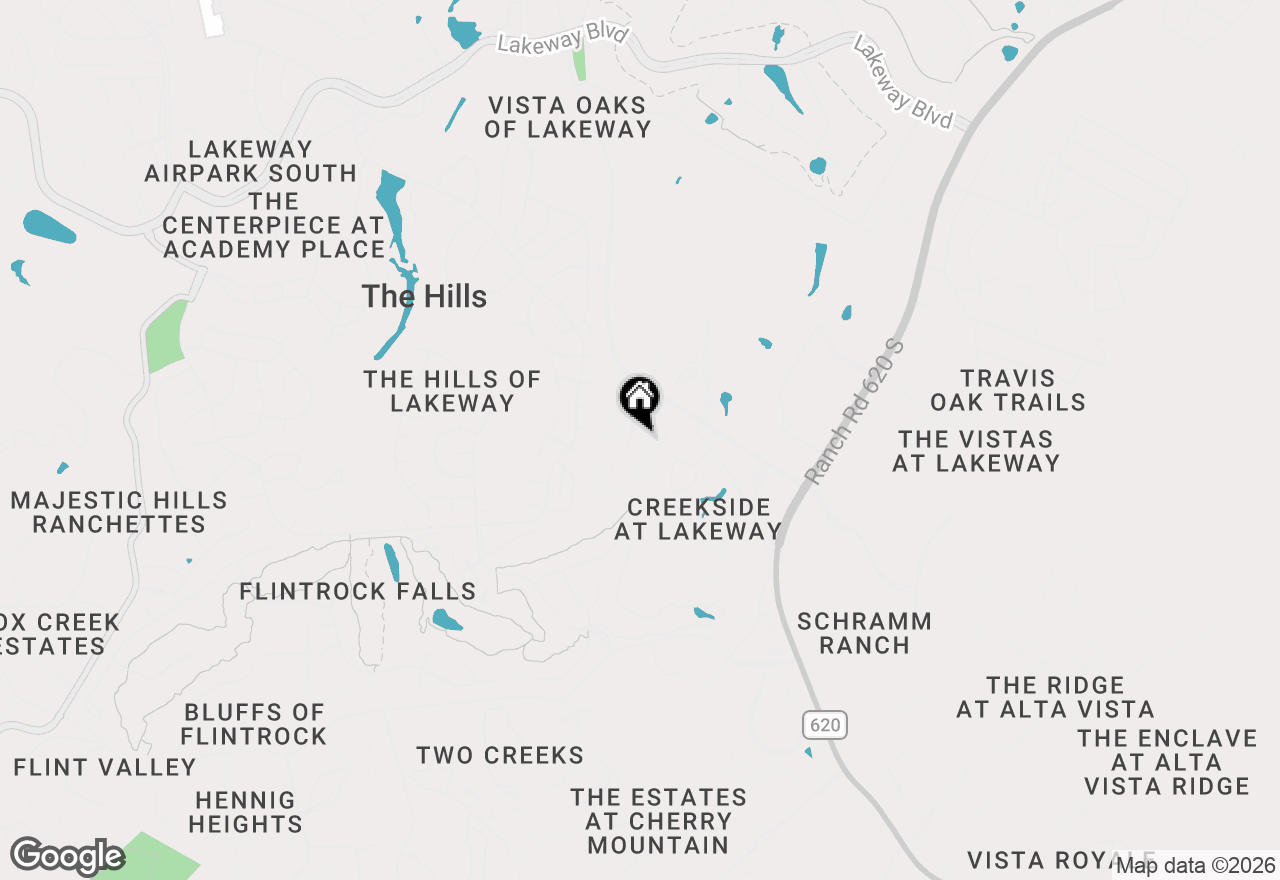Map of 108 Rivalto Cir #2, Lakeway, TX 78734
