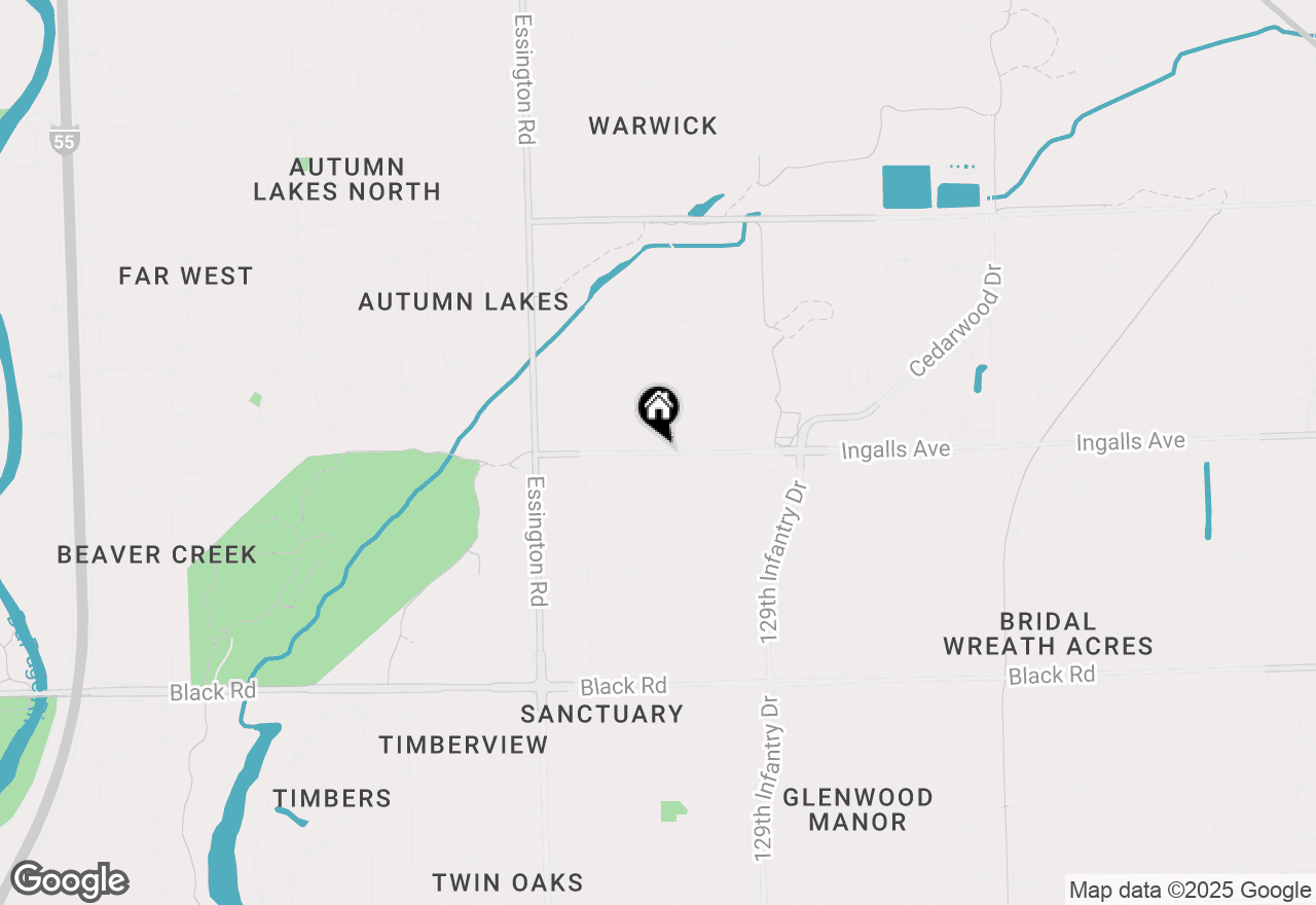 Map of 3119 Ingalls Avenue #2A, Joliet, IL 60435