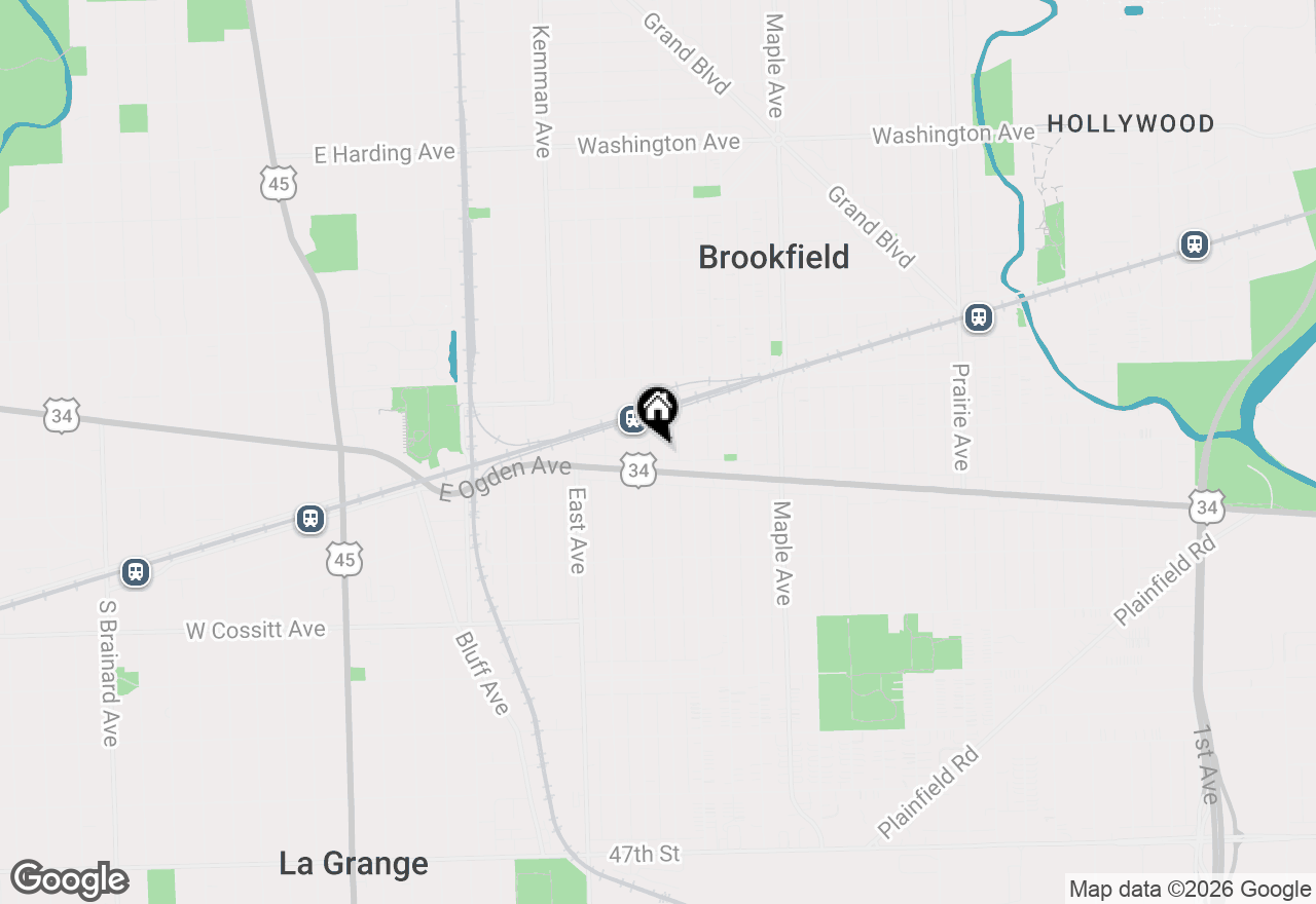Map of 4018 Deyo Avenue, Brookfield, IL 60513