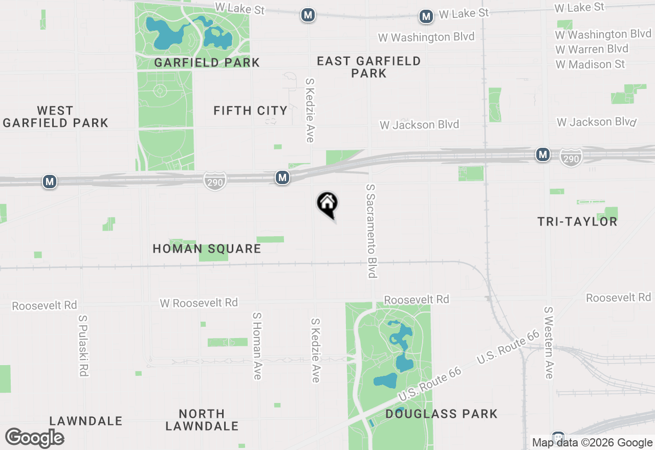 Map of 3130 W Polk Street, Chicago, IL 60612