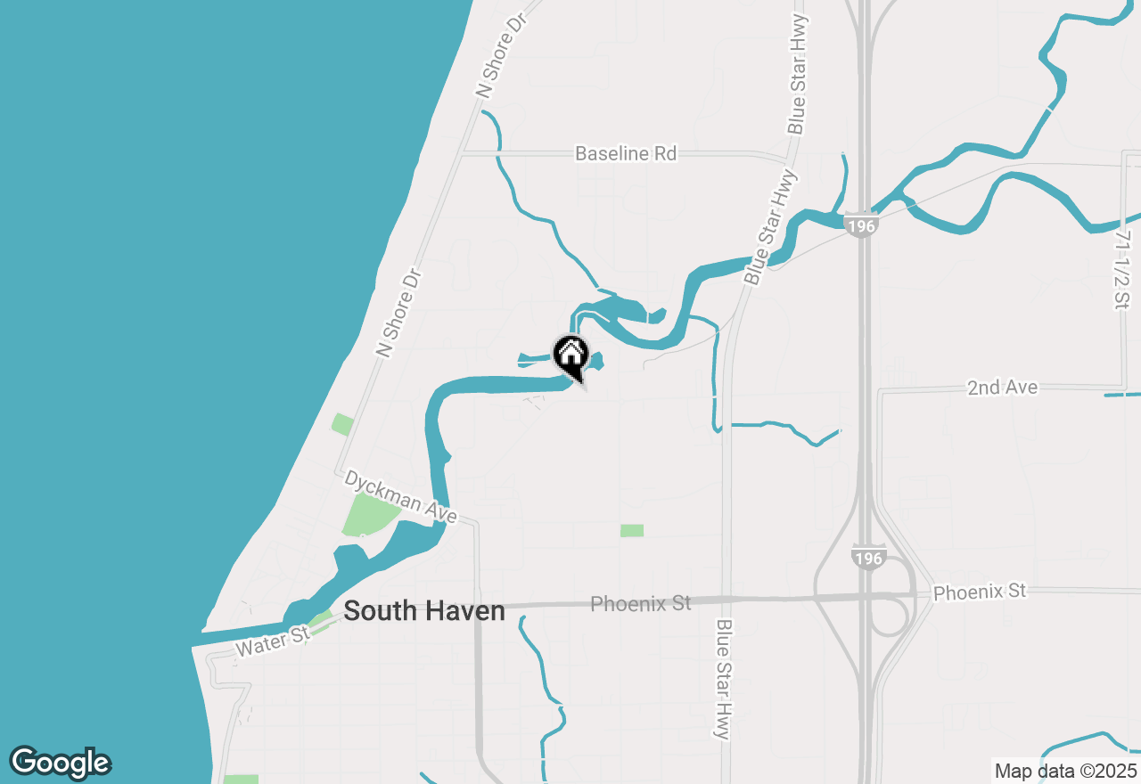 Map of 815 E Wells Street #403, South Haven, MI 49090