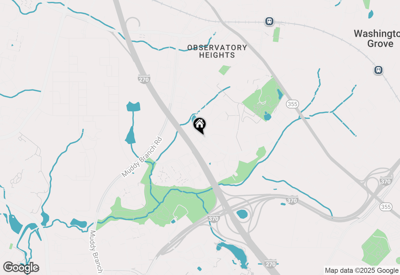 Map of 382 W Deer Park #8-D, Gaithersburg, MD 20877