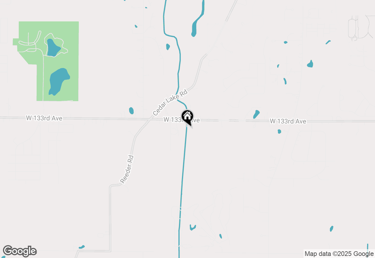Map of 4201 W 133rd Avenue, Crown Point, IN 46307