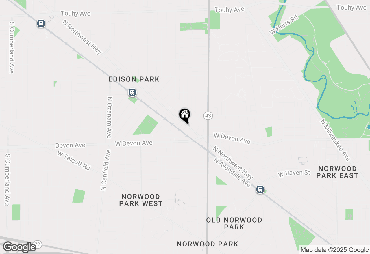 Map of 6500 N Northwest Highway, Chicago, IL 60631