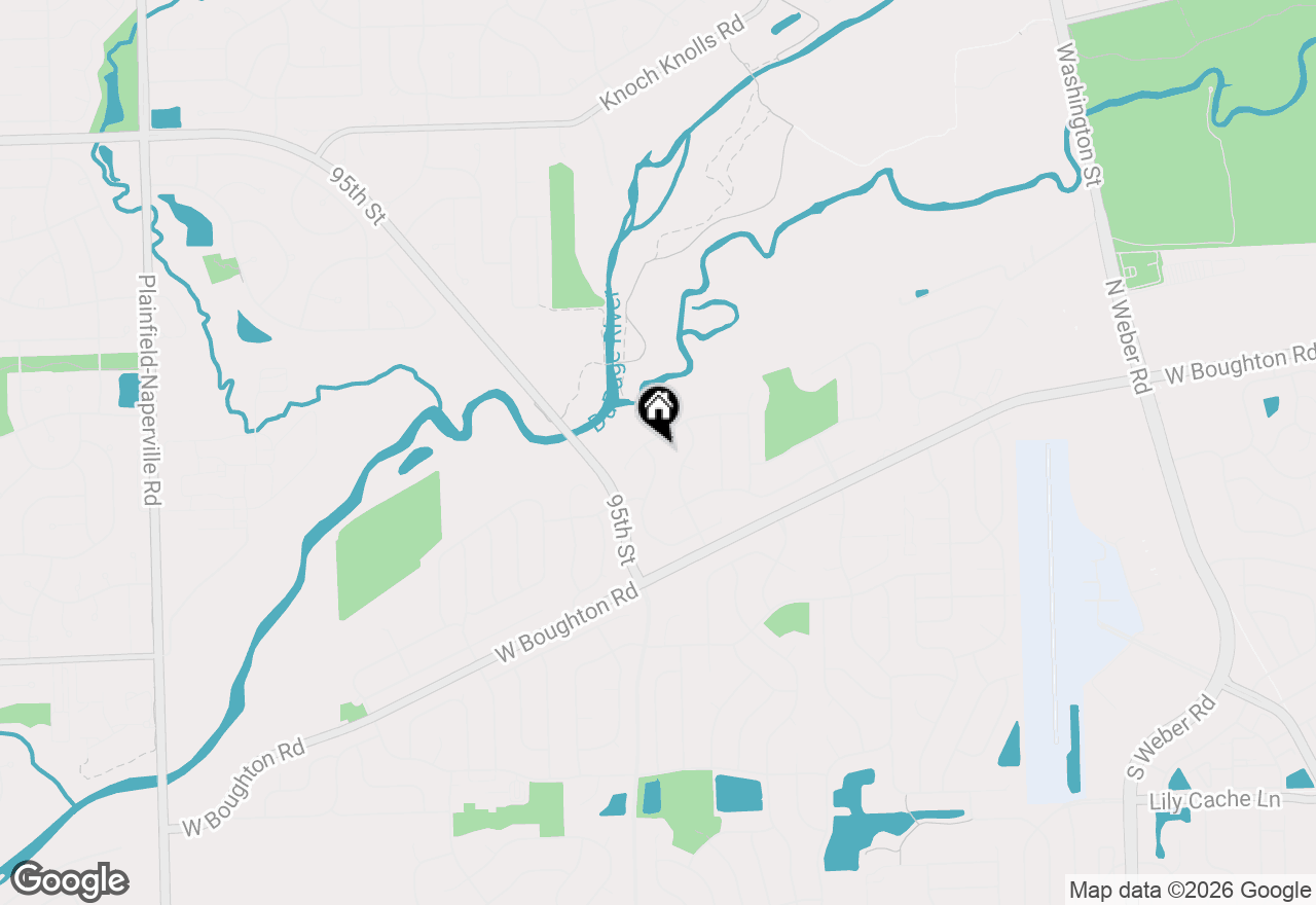 Map of 284 Beaver Creek Drive, Bolingbrook, IL 60490