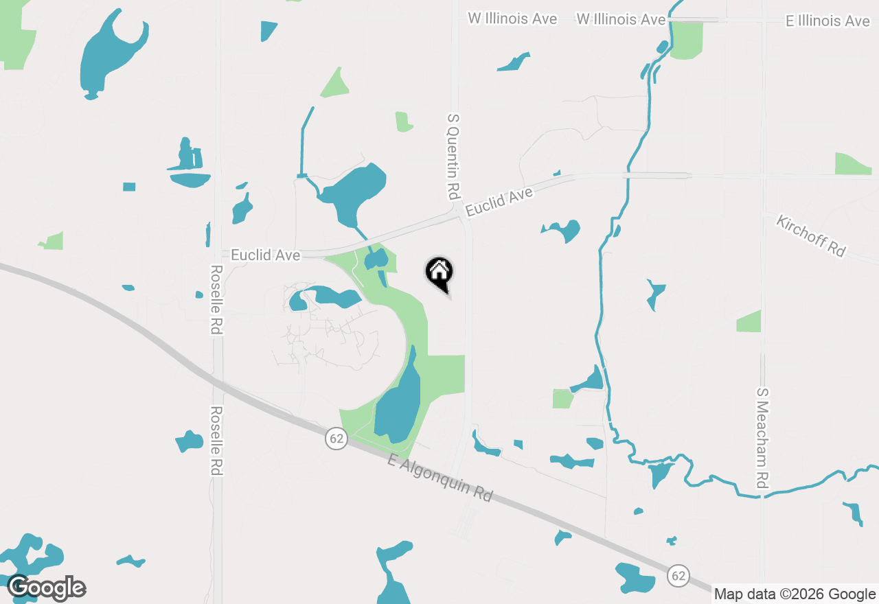 Map of 2600 Arlingdale Drive, Palatine, IL 60067