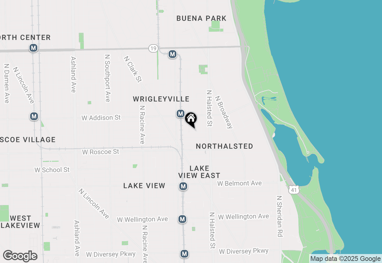 Map of 3500 N Fremont Street #36, Chicago, IL 60657