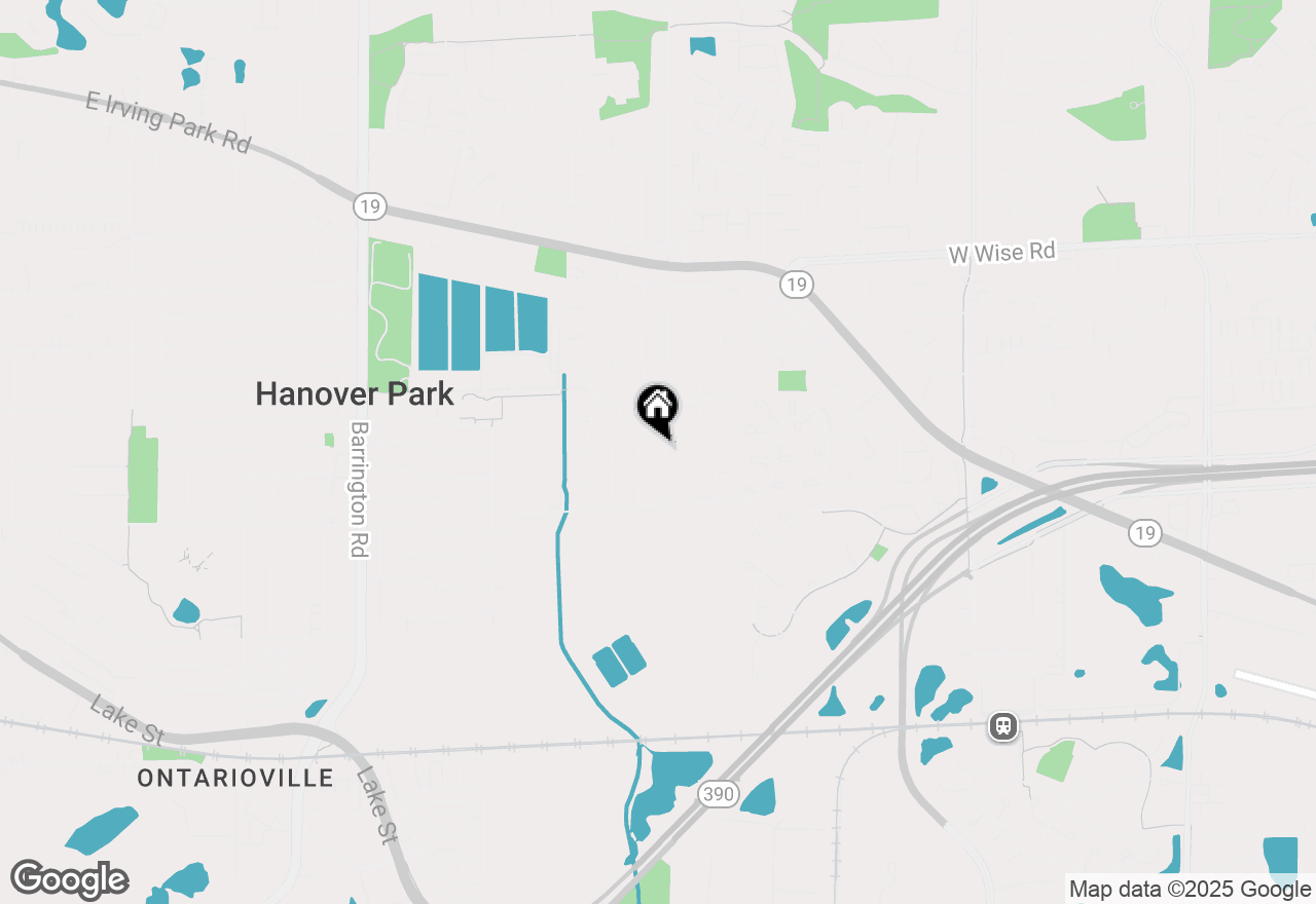 Map of 6894 Hawthorne Lane, Hanover Park, IL 60133
