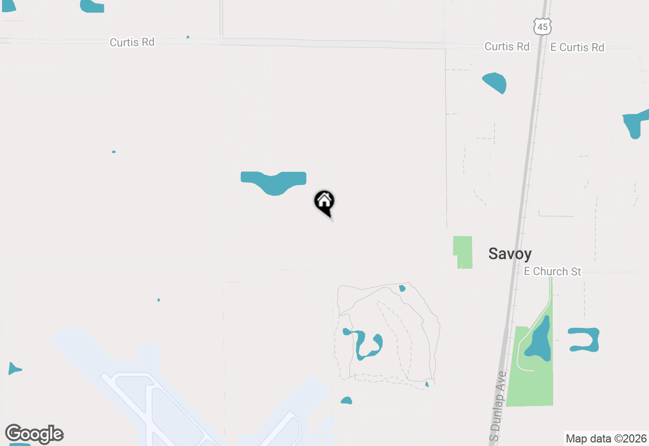 Map of 305 Harpers Ferry, Savoy, IL 61874