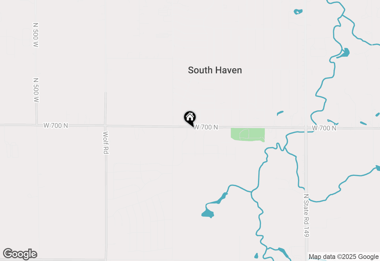 Map of 697 Dearborn Road #B, Valparaiso, IN 46385