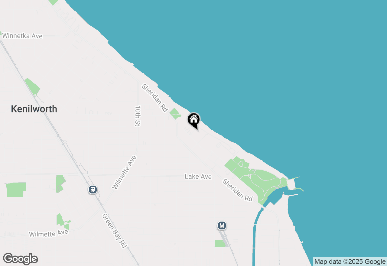 Map of 1126 Michigan Avenue, Wilmette, IL 60091