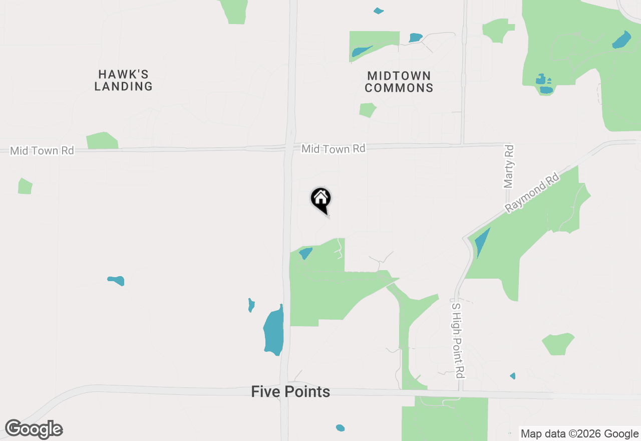Map of 2322 Quartz Lane, Madison, WI 53719