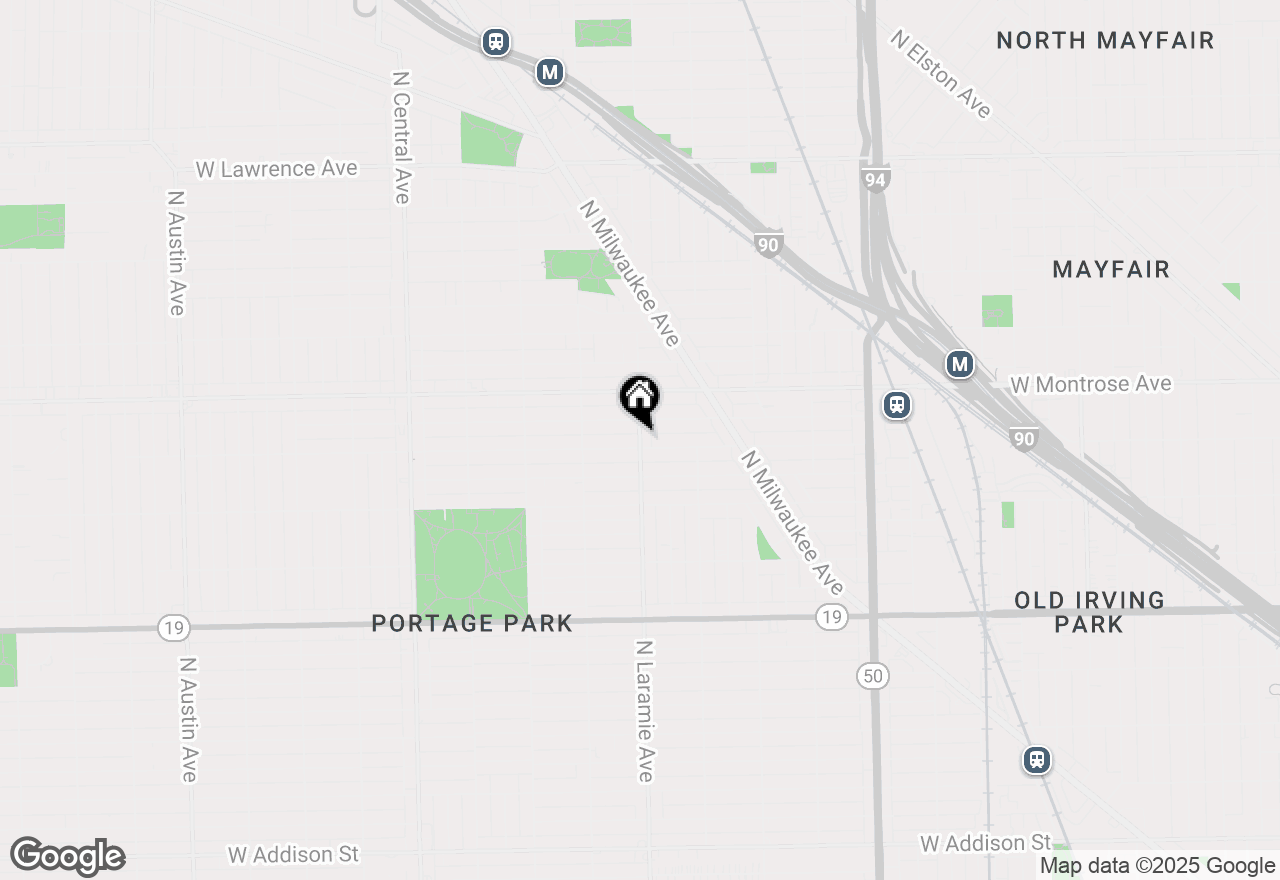 Map of 4308 N Laramie Avenue #2, Chicago, IL 60641