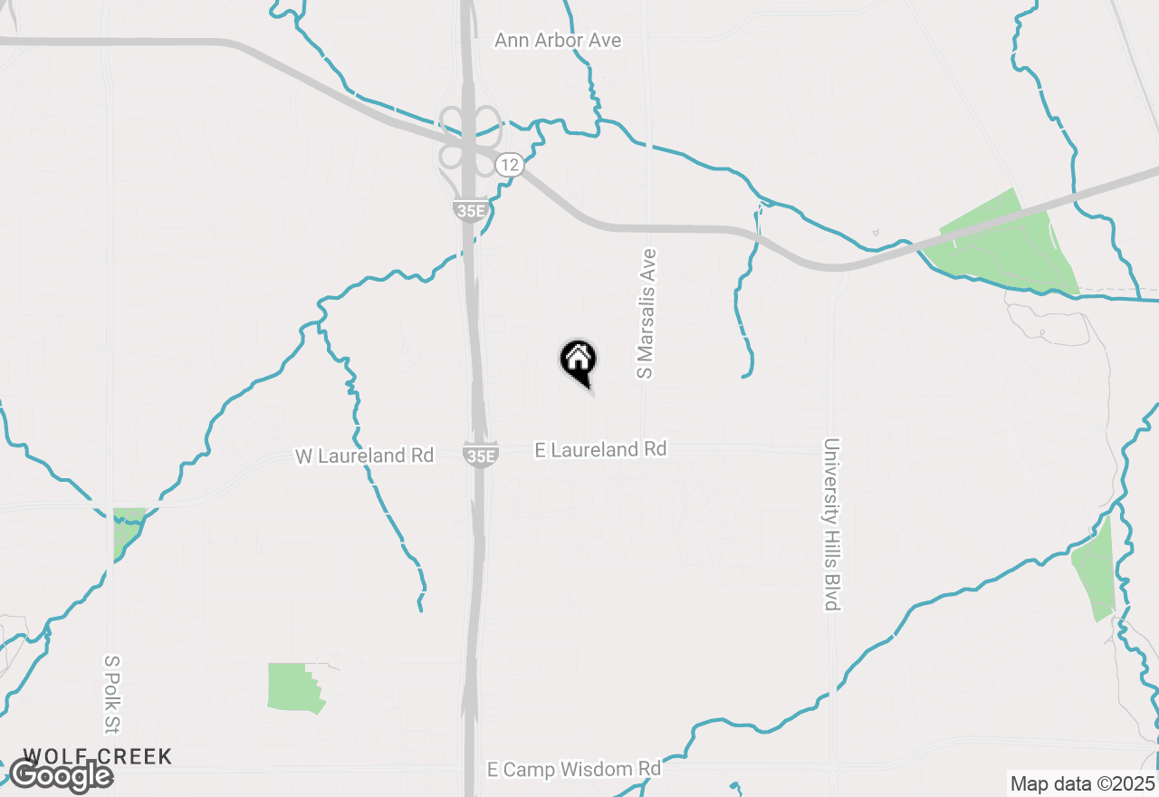 Map of 5718 Trailwood Drive, Dallas, TX 75241