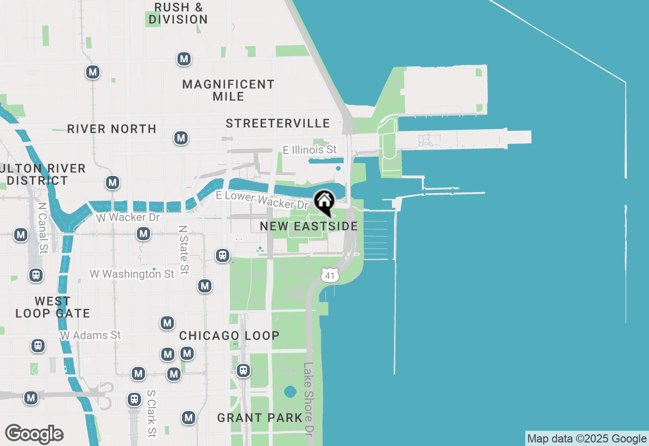 Map of 201 N Westshore Drive #1305, Chicago, IL 60601