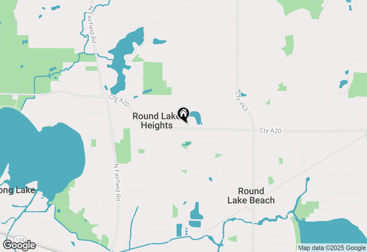 Map of 712 W Rollins Road, Round Lake Heights, IL 60073