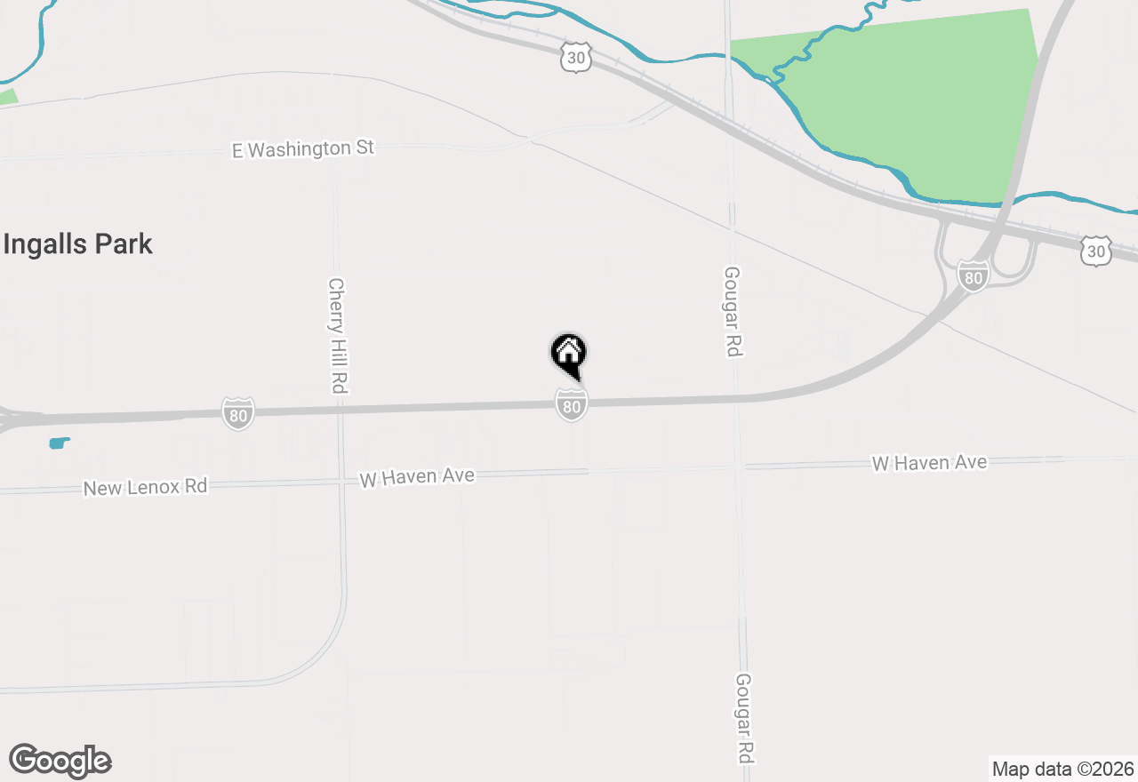 Map of 2822 Joela Drive, New Lenox, IL 60451